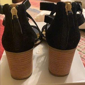 Franco Sarto Shoes - Bland new black Franco Sarto suede sandals Franco Sarto Shoes - Bland new black Franco Sarto suede sandals
